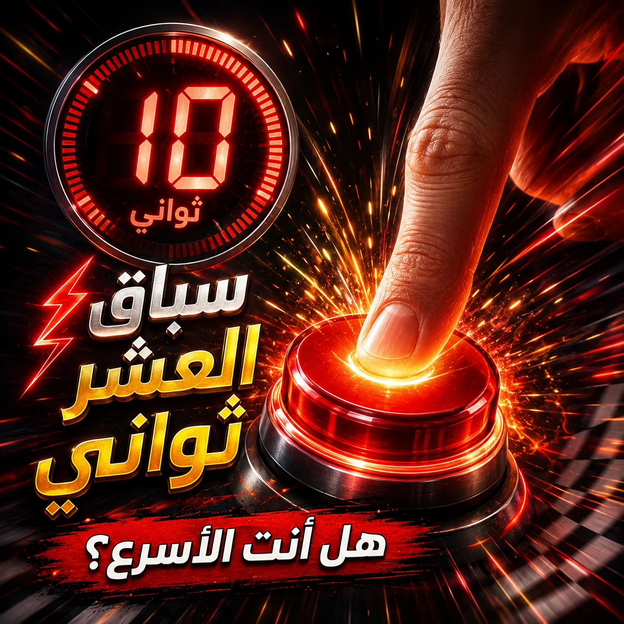 سباق العشر ثواني