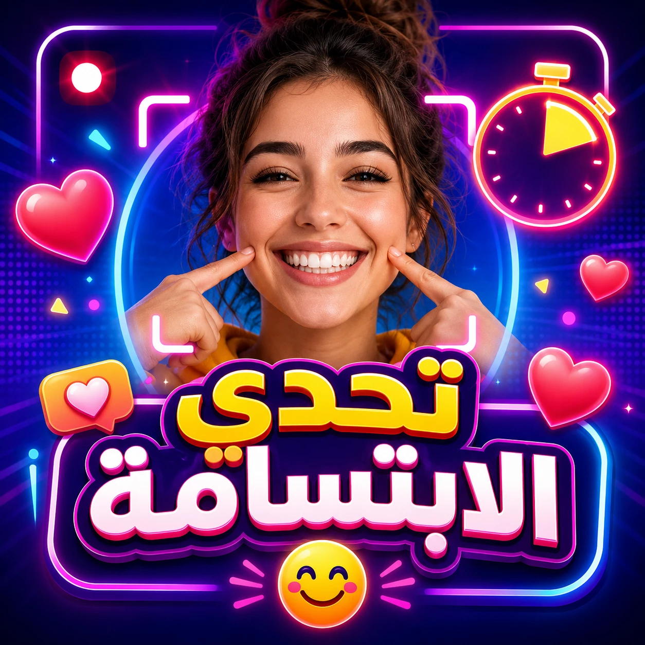 تحدي الابتسامة